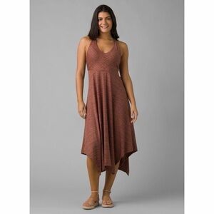 Prana Women’s Saxon Brown Hanker chief Hem Athletic Dress, Medium